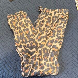 Leopard Print Women's Pants